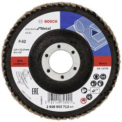 Bosch Accessories 2608603712 X431 vějířový brusný kotouč Průměr 115 mm Ø otvoru 22.33 mm Zrnitost 40 ocel 1 ks