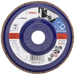 Bosch Accessories 2608607340 X571 vějířový brusný kotouč Průměr 125 mm Ø otvoru 22.33 mm Zrnitost 80 ocel 1 ks