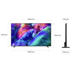 Samsung GMR75R85 LED TV, 189 cm 75 palec, E (A - G), CI+, DVB-C, DVB-S2, DVB-T2, Smart TV, UHD, WLAN, černá