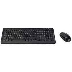 Targus AKM610UK bezdrátový sada klávesnice a myše Tiché klávesy anglická, QWERTY černá
