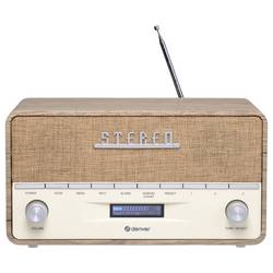 Denver DAB-36LW LIGHT WOOD 111111000610 stolní rádio, DAB+, FM, dřevo (matné)