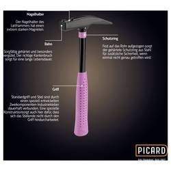 Picard Pink Edition Nr.626M 626 DIN 7239 0062610 kladivo na latě 760 g 320 mm DIN 7239 1 ks