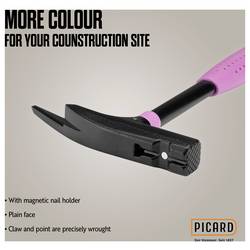 Picard Pink Edition Nr.626M 626 DIN 7239 0062610 kladivo na latě 760 g 320 mm DIN 7239 1 ks