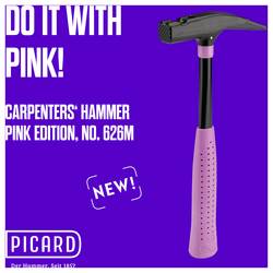 Picard Pink Edition Nr.626M 626 DIN 7239 0062610 kladivo na latě 760 g 320 mm DIN 7239 1 ks