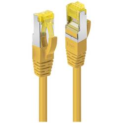 LINDY 47665 RJ45 síťové kabely, propojovací kabely CAT 7 S/FTP 5.00 m žlutá bez halogenů 1 ks
