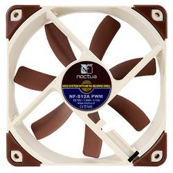 Noctua NF-S12A PWM PC větrák s krytem béžová, hnědá (š x v x h) 120 x 120 x 25 mm