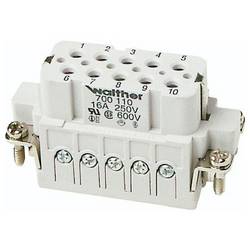 Walther Werke 700110 konektorová vložka, zásuvka zásuvka 1 ks