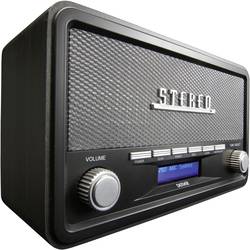 Denver DAB-18 111111000510 kuchyňské rádio, FM, DAB+, Bluetooth, funkce alarmu, tmavě šedá