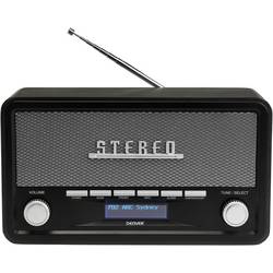 Denver DAB-18 111111000510 kuchyňské rádio, FM, DAB+, Bluetooth, funkce alarmu, tmavě šedá