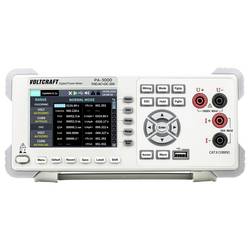 VOLTCRAFT PA-3000 síťový analyzátor 3fázové 24bitové vstupy, Grafický displej