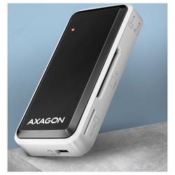 AXAGON CRE-X1 externí čtečka paměťových karet USB bílá, černá