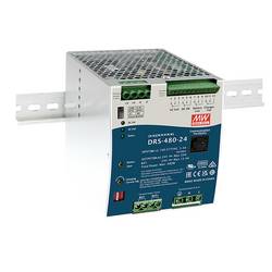 MEAN WELL DRS-480-24 síťový zdroj na DIN lištu 24 V 20 A 480 W Počet výstupů:1 x Obsah 1 ks