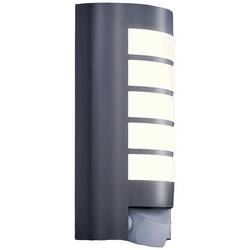 Steinel L 12 S 657819 venkovní nástěnné osvětlení s PIR detektorem úsporná žárovka, LED E27 60 W antracitová