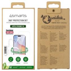 4Smarts 360° Premium Protection Set zadní kryt na mobil Apple iPhone 16 transparentní 1552552 541195