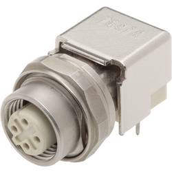 HARTING Han® M12 vestavný zástrčkový konektor pro senzory - aktory, 21033814410, piny: 4, 1 ks