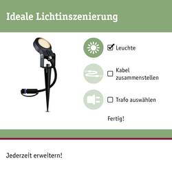 Paulmann P+S Spot Sting 2200K 94728 Osvětlovací systém Plug&Shine LED zahradní reflektor (rozšíření) LED 6.3 W zlatá antracitová