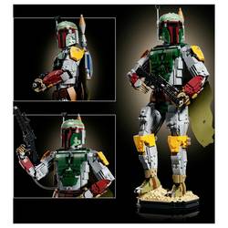 75455 LEGO® STAR WARS™ Boba Tett™ lze postavit a sbírat, pokojová dekorace LEGO Minifigurky hroového sběrače; dárkové nápady pro dospělé