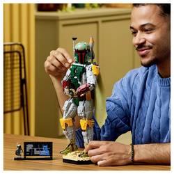 75455 LEGO® STAR WARS™ Boba Tett™ lze postavit a sbírat, pokojová dekorace LEGO Minifigurky hroového sběrače; dárkové nápady pro dospělé
