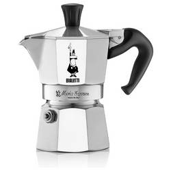 Bialetti Bialetti Moka Express 2TZ kávovar na espresso a cappuccino stříbrná