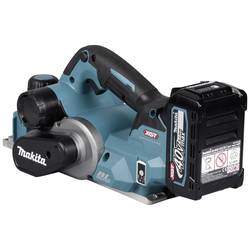 Makita KP001GZ hoblík na akumulátor bez akumulátoru, bez nabíječky Šířka hoblování: 82 mm Hloubka drážky: 50 mm