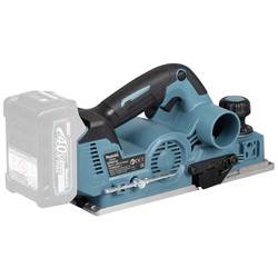 Makita KP001GZ hoblík na akumulátor bez akumulátoru, bez nabíječky Šířka hoblování: 82 mm Hloubka drážky: 50 mm