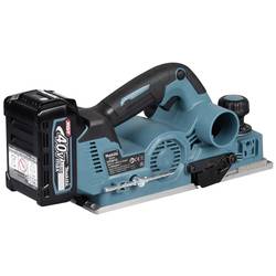 Makita KP001GZ hoblík na akumulátor bez akumulátoru, bez nabíječky Šířka hoblování: 82 mm Hloubka drážky: 50 mm