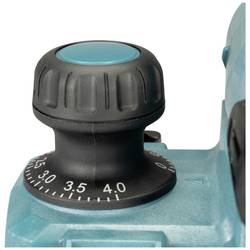 Makita KP001GZ hoblík na akumulátor bez akumulátoru, bez nabíječky Šířka hoblování: 82 mm Hloubka drážky: 50 mm