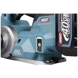 Makita KP001GZ hoblík na akumulátor bez akumulátoru, bez nabíječky Šířka hoblování: 82 mm Hloubka drážky: 50 mm