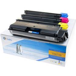 G&G Toner náhradní Kyocera TK-590K, TK-590C, TK-590M, TK-590Y kompatibilní kombinované balení černá, azurová, purppurová, žlutá 7000 Seiten