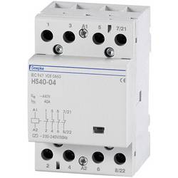 Doepke HS40-40 stykač 4 spínací kontakty 230 V, 400 V Low Noise Piece 1 ks
