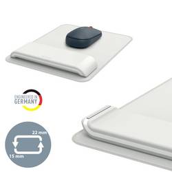 Leitz Ergo Mauspad Grau, Einfarbig, Handgelenkauflage, Anti-Rutsch-Basis podložka pod myš ergonomická šedá