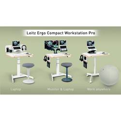 Leitz Ergo Mauspad Grau, Einfarbig, Handgelenkauflage, Anti-Rutsch-Basis podložka pod myš ergonomická šedá