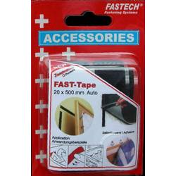 FASTECH® 908-330 pásek se suchým zipem, zalepení hotmelt , háčková a flaušová část, (d x š) 500 mm x 20 mm, černá, 1 pár
