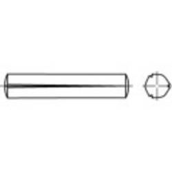 TOOLCRAFT 135931 kuželový rýhovaný kolík (Ø x d) 2.5 mm x 6 mm ocel 250 ks