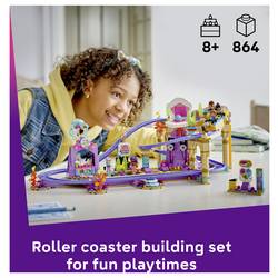 42703 LEGO® FRIENDS Achterma ježera; hrací sada se 5 hrnkami, Bubble-tea stavem, nádhernou plošinou pro mlže a pool