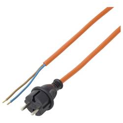 Sygonix SY-7486024 napájecí kabel oranžová 3.00 m