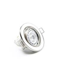 Deko Light Einbauring 89 GU5.3 686871 kroužek pro stropní montáž LED, halogenová žárovka GU5.3, MR 16 50 W stříbrná