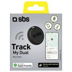 sbs mobile TEFINDTAGAPGOK Klíčenka AirTag černá