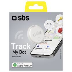 sbs mobile Track my Dot Klíčenka AirTag bílá