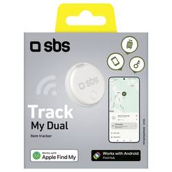 sbs mobile TEFINDTAGAPGOW Klíčenka AirTag bílá