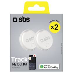 sbs mobile Track my Dot Kit Klíčenka AirTag bílá