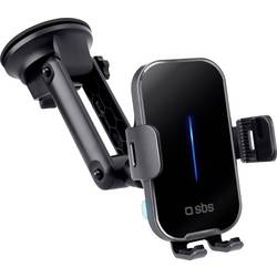 sbs mobile Clamp Charge přísavka držák mobilního telefonu do auta s funkcí indukčního nabíjení, otočné o 360°