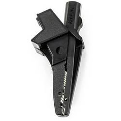 HT Instruments 5004-IECN banánkový konektor 1003140 banánková zdířka , zásuvka 4 mm, konektor 4 mm, krokosvorka CAT III 1000 V černá 1 ks