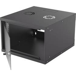 Intellinet Basic Line 6HE 19 nástěnná rozváděcí skříň (š x v x h) 540 x 353 x 560 mm 6 U černá (RAL 9005)