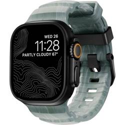 Nomad Rocky Point Band Black 46mm/49mm S Poutko na zápěstí Velikost XS-XXL=S zelená, černá