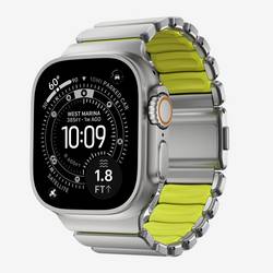 Nomad Nomad Stratos Band Titanium Natural 49mm Poutko na zápěstí