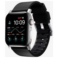 Nomad Nomad Active Leather Band Pro Black Conn Poutko na zápěstí černá, stříbrná