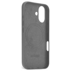 Decoded Decoded Leather Backcover iPhone 16 Blac zadní kryt na mobil iPhone 16 černá D25IPO16BC1BK
