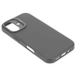 Decoded Decoded Leather Backcover iPhone 16 Blac zadní kryt na mobil iPhone 16 černá D25IPO16BC1BK