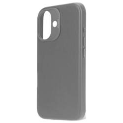 Decoded Decoded Leather Backcover iPhone 16 Blac zadní kryt na mobil iPhone 16 černá D25IPO16BC1BK